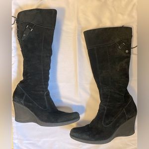 Nero Giardini black knee boots